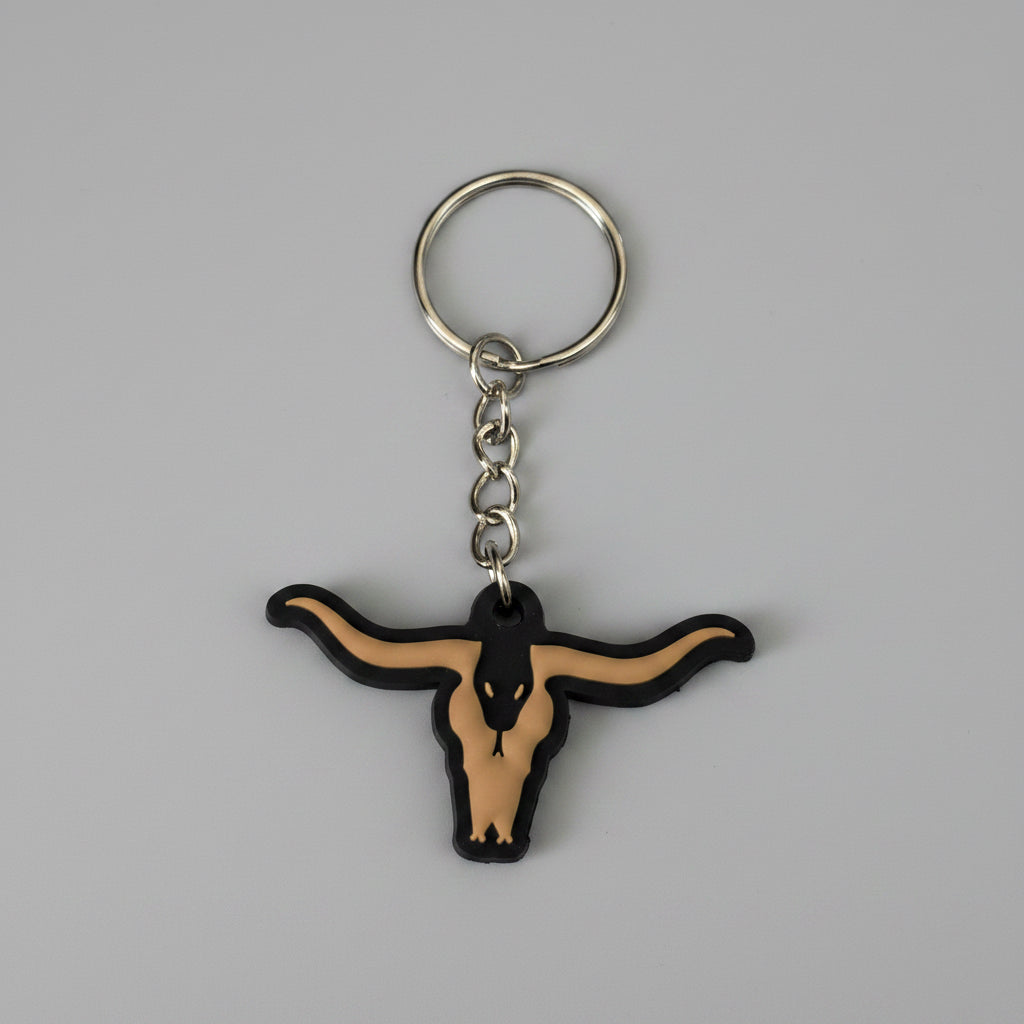 DSRT X "Bull Snake Skull" Key Chain