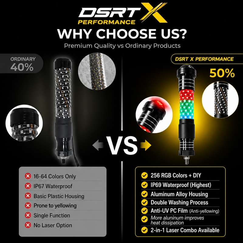 DSRT X “Laser Whip Light”