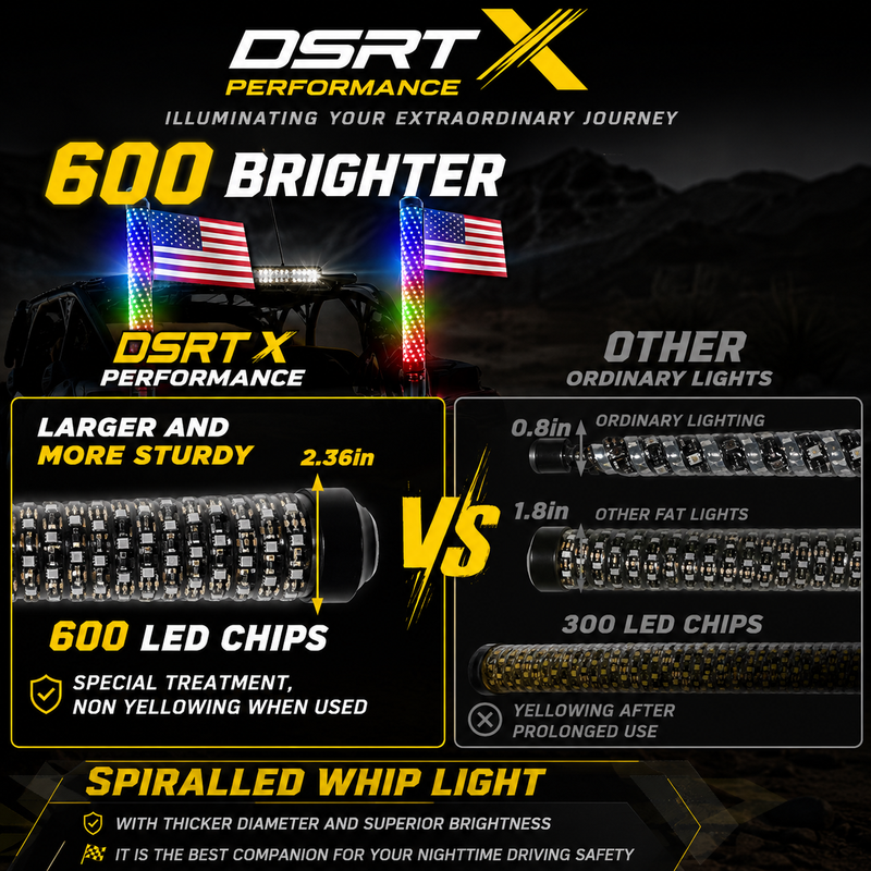 DSRT X “Laser Whip Light”