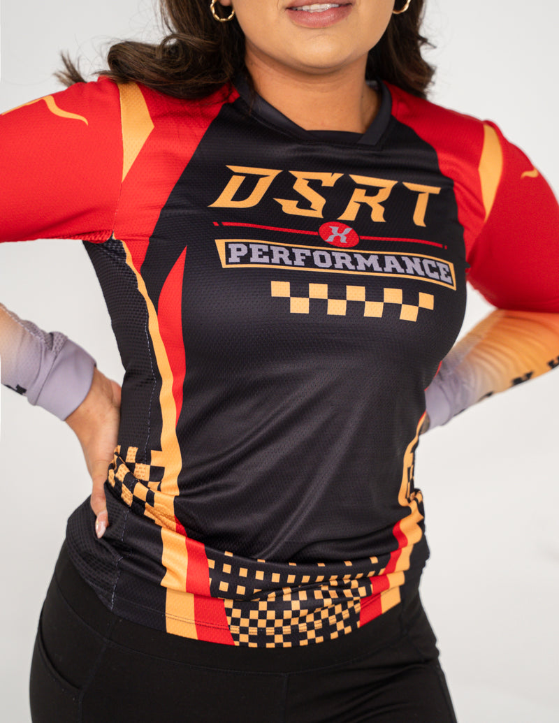 X-Treme "Fiery Red" Moto Jersey