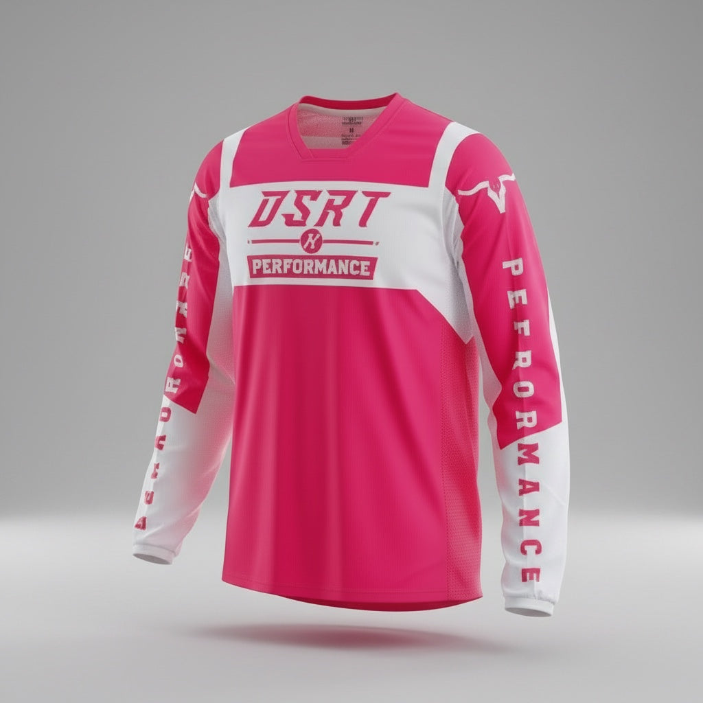 "CLASSIC" Pink DSRT X Moto Jersey