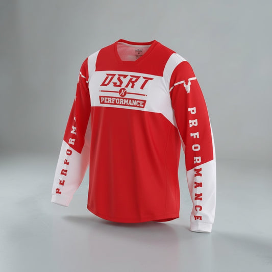 CLASSIC Red Moto Jersey Youth