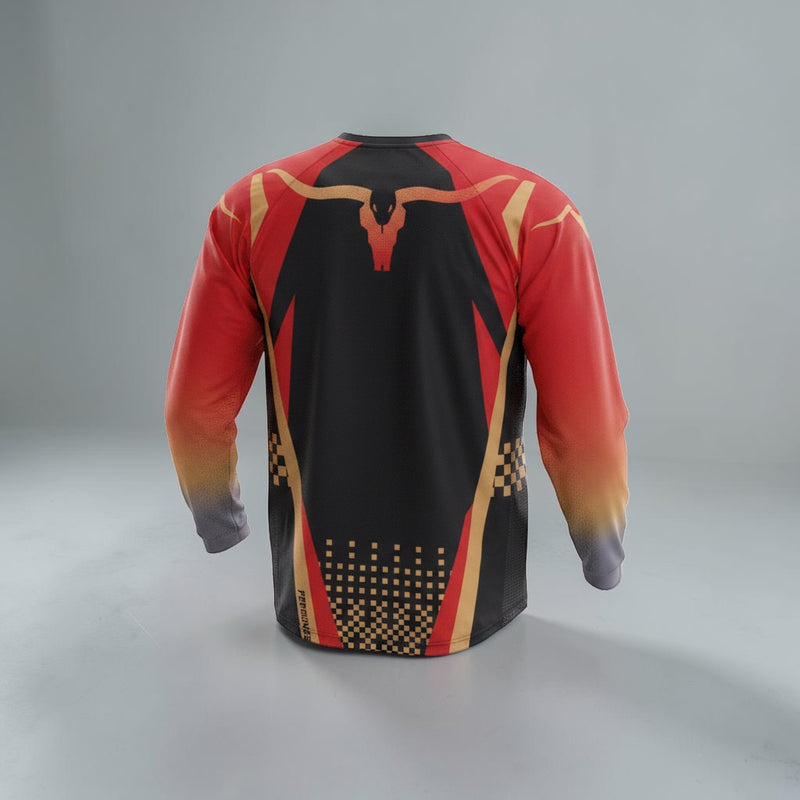 X-Treme "Fiery Red" Moto Jersey