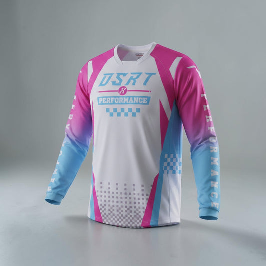 X-Treme Pink Rush Moto Jersey Youth