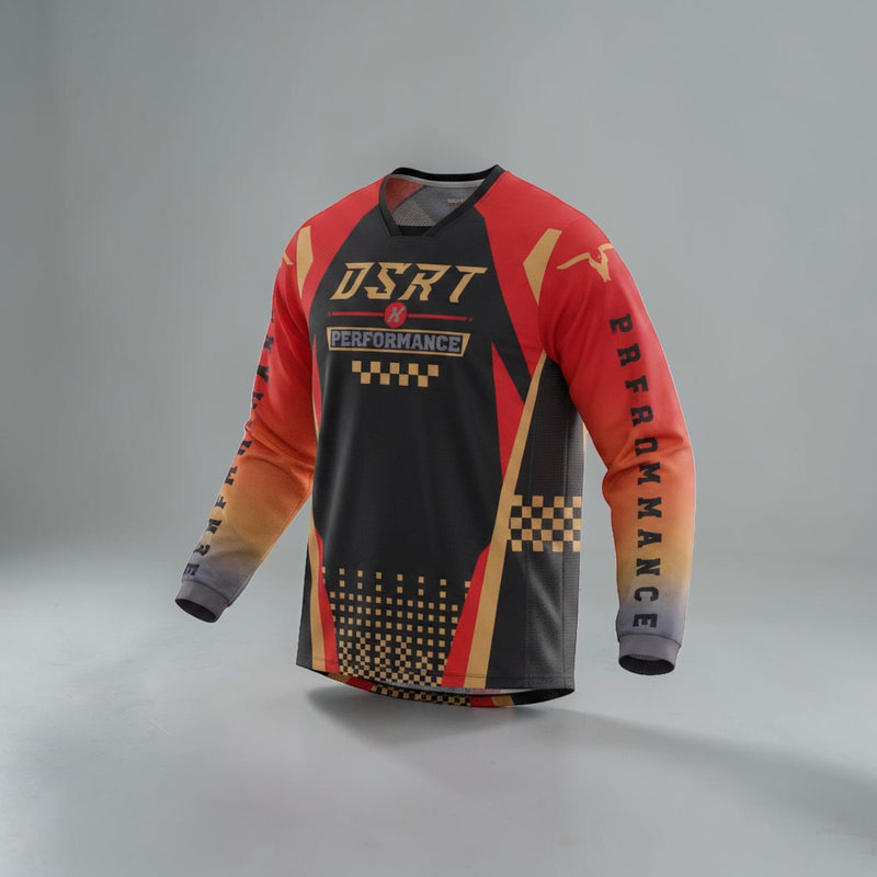 X-Treme "Fiery Red" Moto Jersey