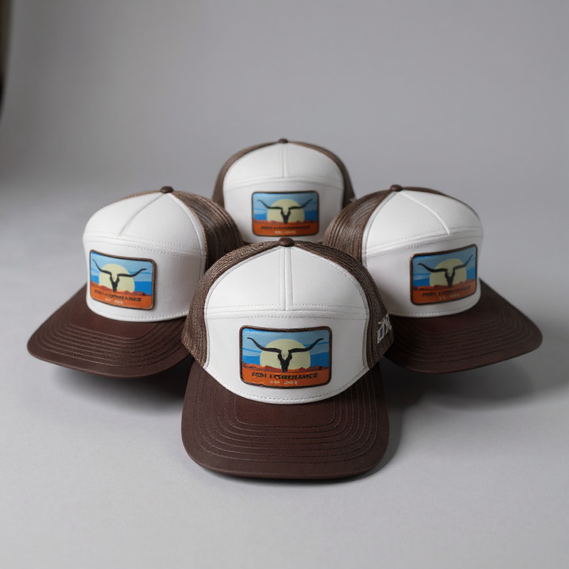 DSRT X Sunset Trucker Hat (7 Panel)