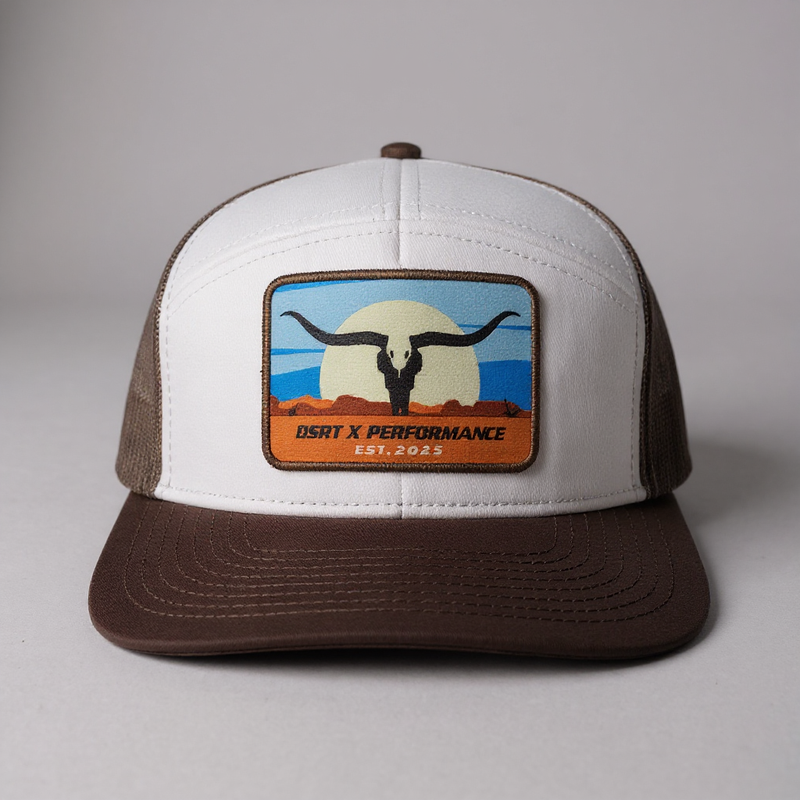 DSRT X Sunset Trucker Hat (7 Panel)