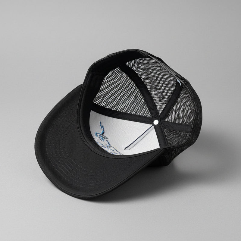Blue & Black DSRT X Trucker Hat